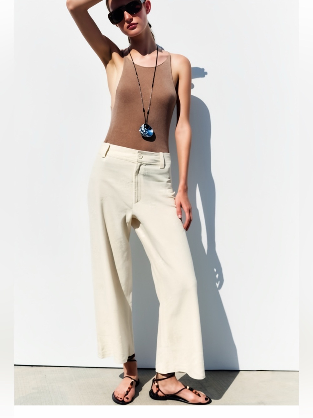 NEW ZARA EMBROIDERED SUMMER /VACATION PANTS SIZE S 
🚨NO DISCOUNT
